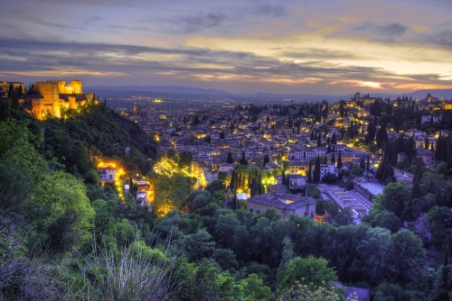 Andalusien bei Nacht