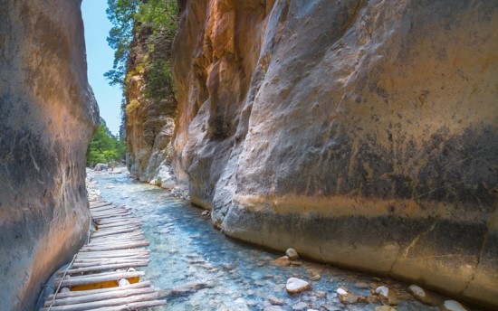 Samaria Schlucht auf Kreta