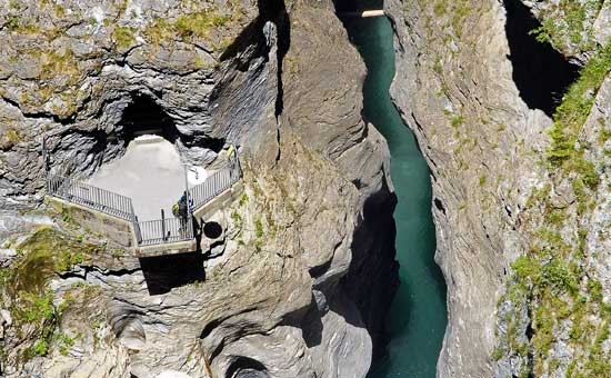 Viamala Schlucht in Graubünden