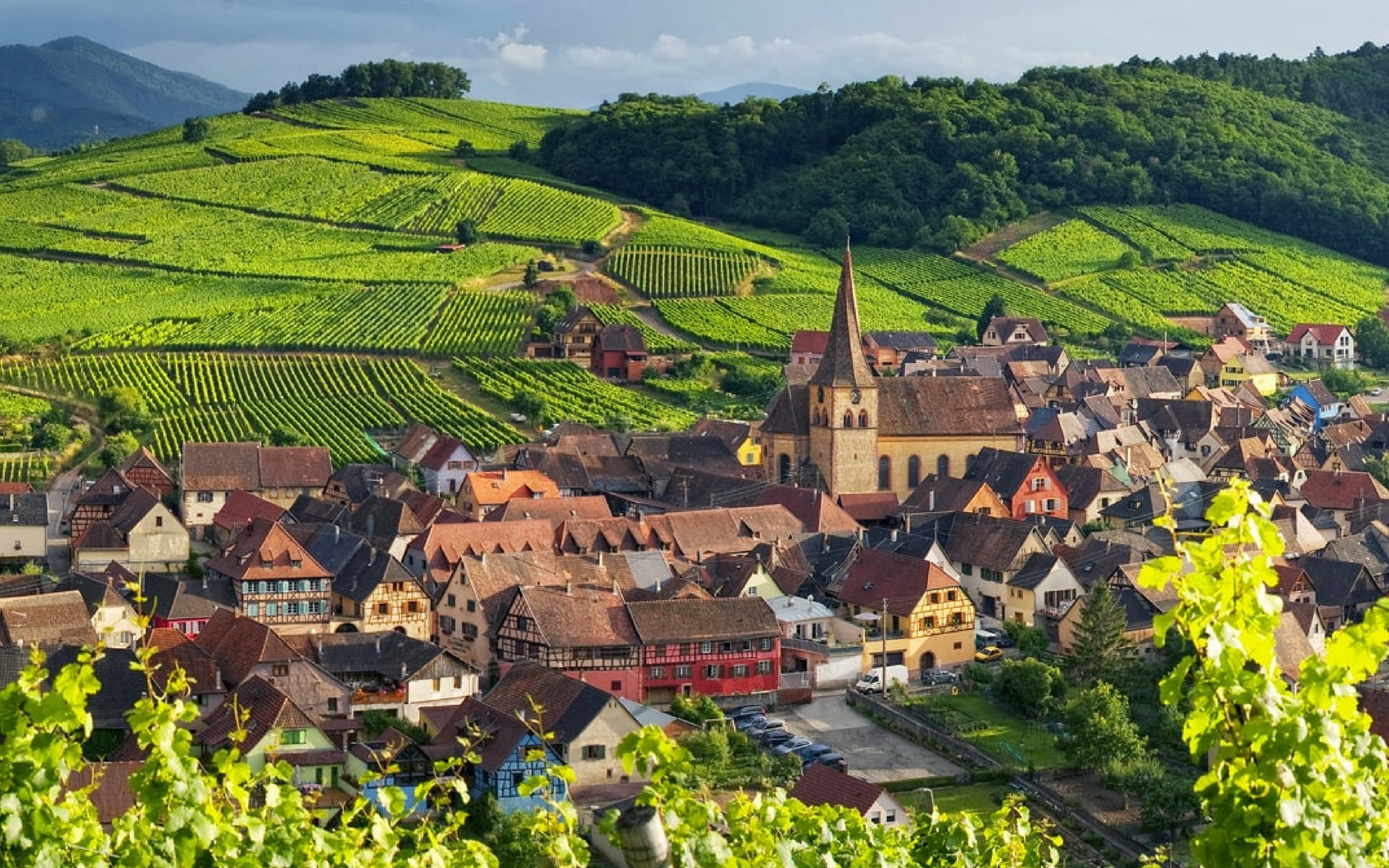 Das Elsass in Frankreich