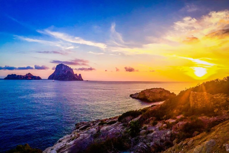 Sonnenuntergang auf Ibiza