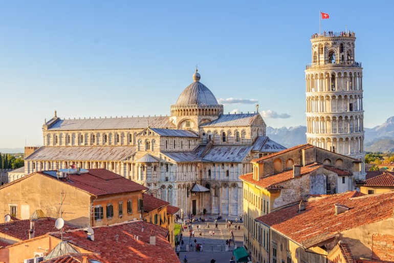 Reiseziele in Italien - Pisa und der schiefe Turm